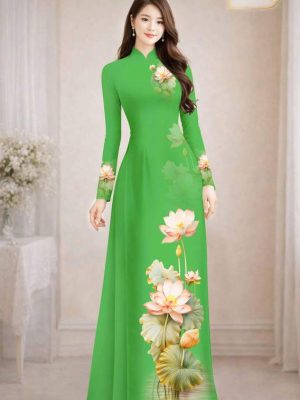 Vải Áo Dài Hoa Sen AD MH2707 16 1772501269 504 vai ao dai hoa sen ad mh2707
