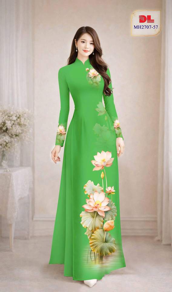 Vải Áo Dài Hoa Sen AD MH2707 2 1772501269 504 vai ao dai hoa sen ad mh2707