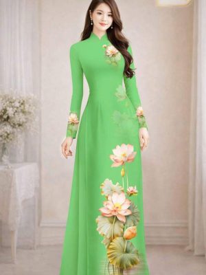 Vải Áo Dài Hoa Sen AD MH2707 24 1772501270 951 vai ao dai hoa sen ad mh2707