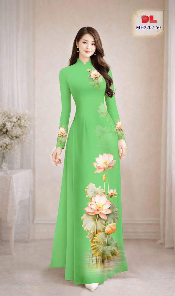Vải Áo Dài Hoa Sen AD MH2707 10 1772501270 951 vai ao dai hoa sen ad mh2707