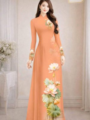 Vải Áo Dài Hoa Sen AD MH2707 26 1772501271 234 vai ao dai hoa sen ad mh2707