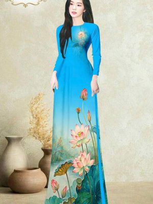 Vải Áo Dài Hoa Sen AD MH2665 37 1772501726 247 vai ao dai hoa sen ad mh2665
