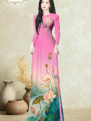Vải Áo Dài Hoa Sen AD MH2665 44 1772501728 459 vai ao dai hoa sen ad mh2665