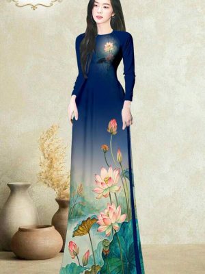 Vải Áo Dài Hoa Sen AD MH2665 52 1772501730 365 vai ao dai hoa sen ad mh2665