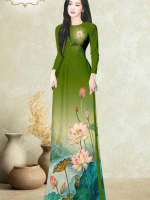 Vải Áo Dài Hoa Sen AD MH2665 51 1772501730 41 vai ao dai hoa sen ad mh2665