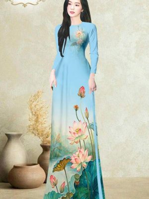 Vải Áo Dài Hoa Sen AD MH2665 54 1772501730 672 vai ao dai hoa sen ad mh2665