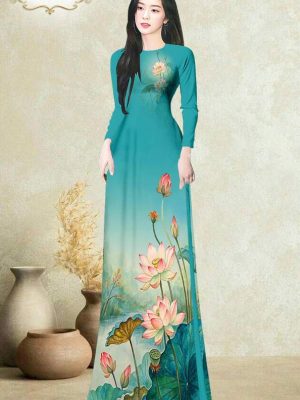 Vải Áo Dài Hoa Sen AD MH2665 56 1772501731 512 vai ao dai hoa sen ad mh2665