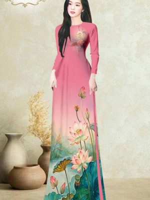 Vải Áo Dài Hoa Sen AD MH2665 57 1772501731 755 vai ao dai hoa sen ad mh2665