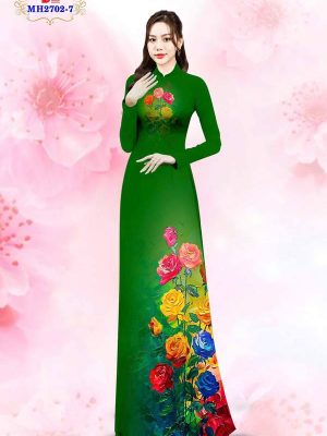 Vải Áo Dài Hoa Hồng AD MH2702 12 1772502640 104 vai ao dai hoa hong ad mh2702