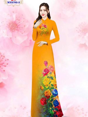 Vải Áo Dài Hoa Hồng AD MH2702 8 1772502640 90 vai ao dai hoa hong ad mh2702