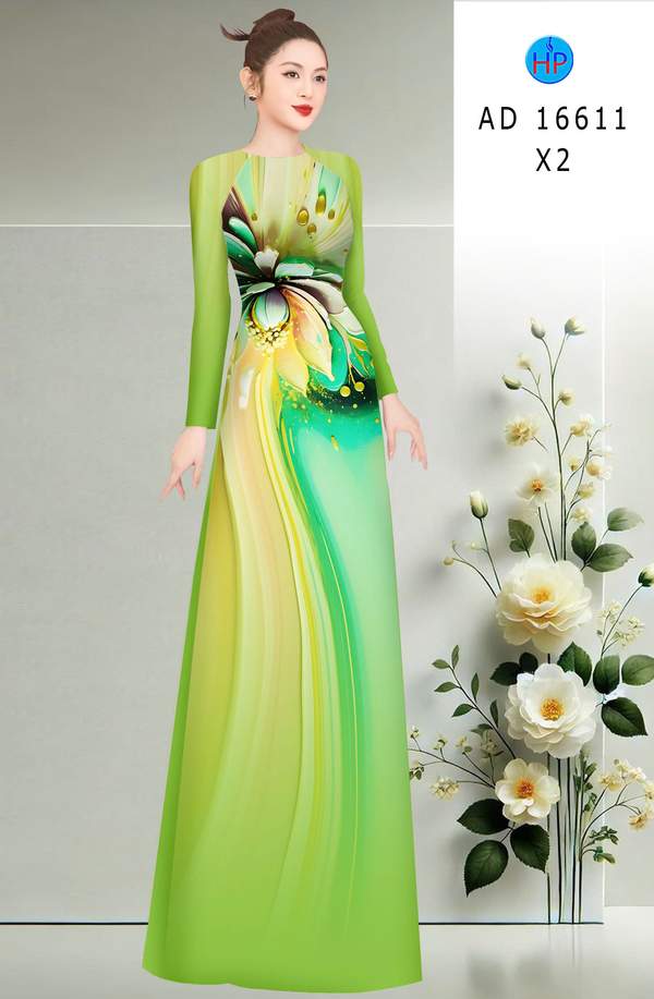 Vải Áo Dài Hoa In 3D AD 16611 7 1772587561 850 vai ao dai hoa in 3d ad 16611