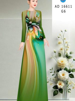 Vải Áo Dài Hoa In 3D AD 16611 28 1772587562 146 vai ao dai hoa in 3d ad 16611