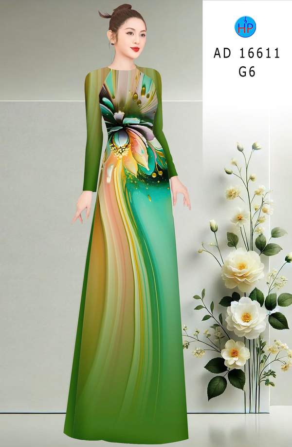 Vải Áo Dài Hoa In 3D AD 16611 11 1772587562 146 vai ao dai hoa in 3d ad 16611