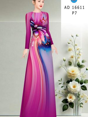 Vải Áo Dài Hoa In 3D AD 16611 29 1772587563 140 vai ao dai hoa in 3d ad 16611