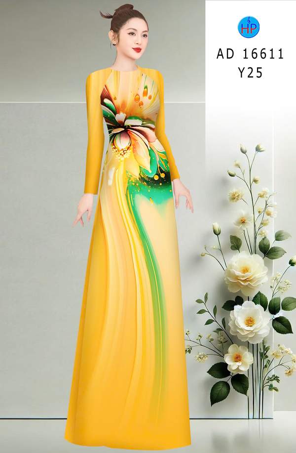 Vải Áo Dài Hoa In 3D AD 16611 14 1772587563 312 vai ao dai hoa in 3d ad 16611