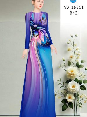 Vải Áo Dài Hoa In 3D AD 16611 30 1772587563 532 vai ao dai hoa in 3d ad 16611