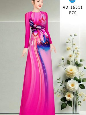 Vải Áo Dài Hoa In 3D AD 16611 34 1772587564 380 vai ao dai hoa in 3d ad 16611