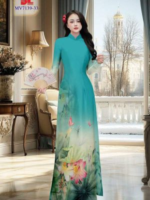 Vải Áo Dài Hoa Sen AD MV7139 53 1772587979 592 vai ao dai hoa sen ad mv7139