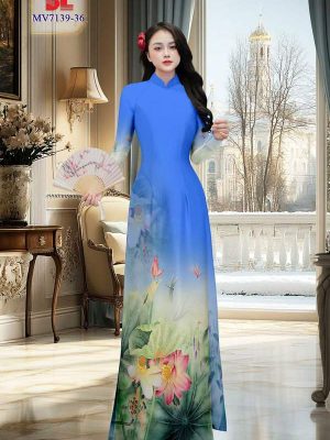 Vải Áo Dài Hoa Sen AD MV7139 61 1772587980 831 vai ao dai hoa sen ad mv7139