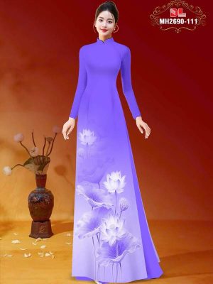 Vải Áo Dài Hoa Sen AD MH2690 41 1772674932 293 vai ao dai hoa sen ad mh2690