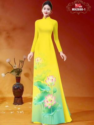 Vải Áo Dài Hoa Sen AD MH2690 50 1772674935 953 vai ao dai hoa sen ad mh2690