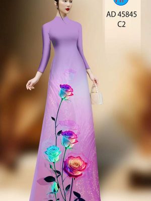 Vải Áo Dài Hoa Hồng AD 45845 28 1772760717 288 vai ao dai hoa hong ad 45845