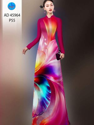 Vải Áo Dài Hoa In 3D AD 45964 22 1773019364 132 vai ao dai hoa in 3d ad 45964