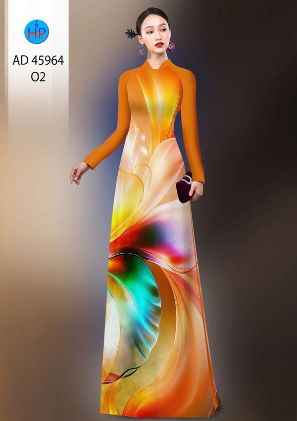 Vải Áo Dài Hoa In 3D AD 45964 10 1773019366 443 vai ao dai hoa in 3d ad 45964
