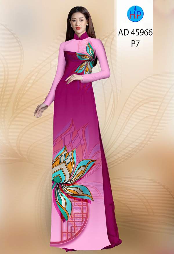 Vải Áo Dài Hoa In 3D AD 45966 6 1773020278 177 vai ao dai hoa in 3d ad 45966