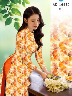 Vải Áo Dài In Hình Lá AD 16650 23 1773105820 32 vai ao dai in hinh la ad 16650
