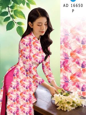 Vải Áo Dài In Hình Lá AD 16650 22 1773105820 904 vai ao dai in hinh la ad 16650