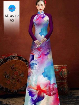 Vải Áo Dài Hoa In 3D AD 46006 32 1773192610 239 vai ao dai hoa in 3d ad 46006