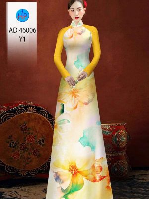 Vải Áo Dài Hoa In 3D AD 46006 35 1773192611 184 vai ao dai hoa in 3d ad 46006