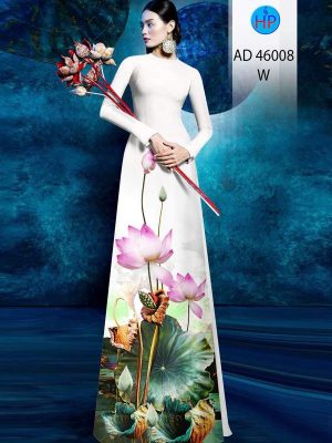 Vải Áo Dài Hoa Sen AD 46008 22 1773280973 3 vai ao dai hoa sen ad 46008