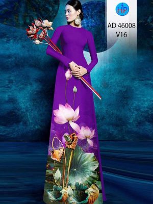 Vải Áo Dài Hoa Sen AD 46008 34 1773280975 275 vai ao dai hoa sen ad 46008
