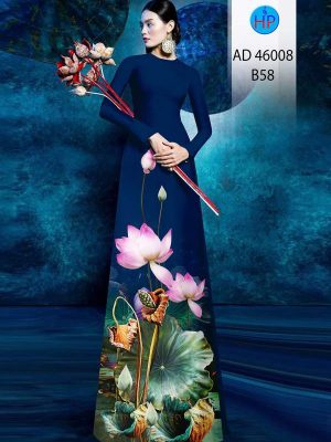 Vải Áo Dài Hoa Sen AD 46008 32 1773280975 309 vai ao dai hoa sen ad 46008