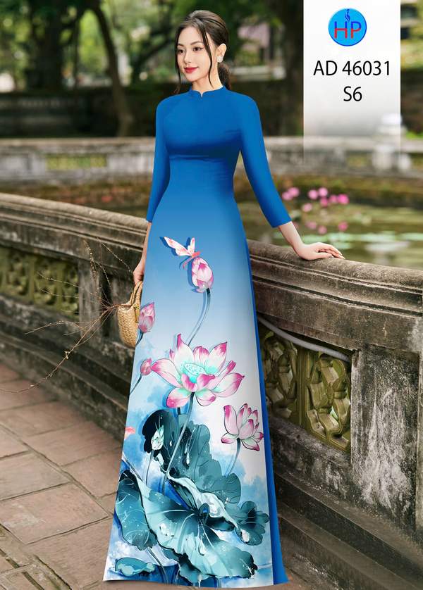 Vải Áo Dài Hoa Sen AD 46031 8 1773627268 418 vai ao dai hoa sen ad 46031