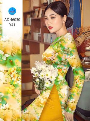 Vải Áo Dài Hoa In 3D AD 46030 28 1773627735 338 vai ao dai hoa in 3d ad 46030