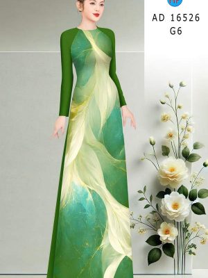 Vải Áo Dài Hoa In 3D AD 16526 23 1773712044 395 vai ao dai hoa in 3d ad 16526