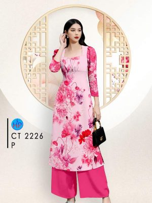 Vải Áo Dài Hoa In 3D AD CT2226 23 1773885337 313 vai ao dai hoa in 3d ad ct2226