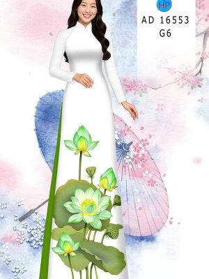 Vải Áo Dài Hoa Sen AD 16553 22 1774228848 442 vai ao dai hoa sen ad 16553