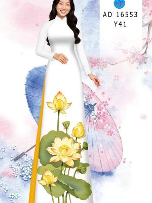 Vải Áo Dài Hoa Sen AD 16553 23 1774228848 513 vai ao dai hoa sen ad 16553