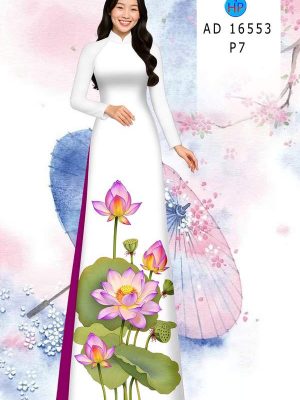 Vải Áo Dài Hoa Sen AD 16553 26 1774228849 279 vai ao dai hoa sen ad 16553