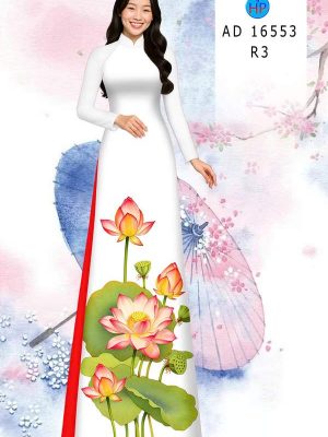 Vải Áo Dài Hoa Sen AD 16553 30 1774228850 177 vai ao dai hoa sen ad 16553