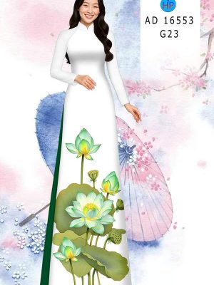 Vải Áo Dài Hoa Sen AD 16553 29 1774228850 474 vai ao dai hoa sen ad 16553