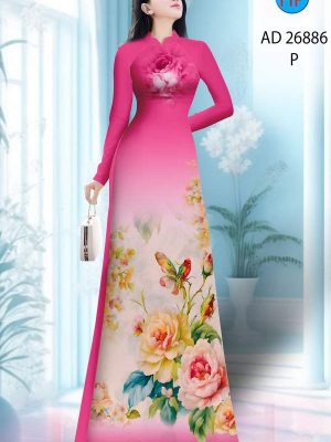 Vải Áo Dài Hoa In 3D AD 26886 21 1774229287 290 vai ao dai hoa in 3d ad 26886