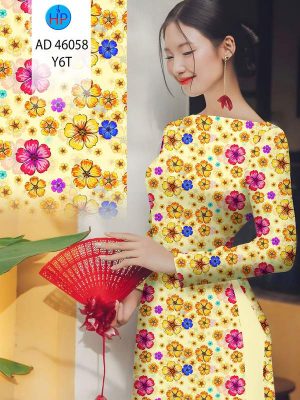 Vải Áo Dài Hoa In 3D AD 46058 28 1774315433 458 vai ao dai hoa in 3d ad 46058