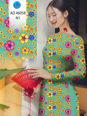 Vải Áo Dài Hoa In 3D AD 46058 32 1774315434 199 vai ao dai hoa in 3d ad 46058