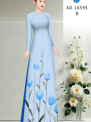 Vải Áo Dài Hoa Tulip AD 16545 22 1774401297 180 vai ao dai hoa tulip ad 16545