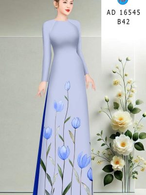 Vải Áo Dài Hoa Tulip AD 16545 31 1774401298 151 vai ao dai hoa tulip ad 16545